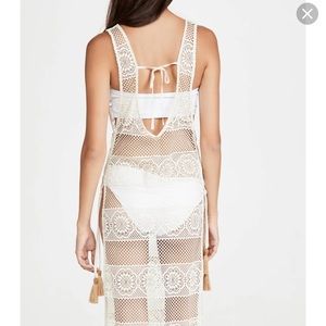 PilyQ Joy Lace Maxi swim cover up M/L